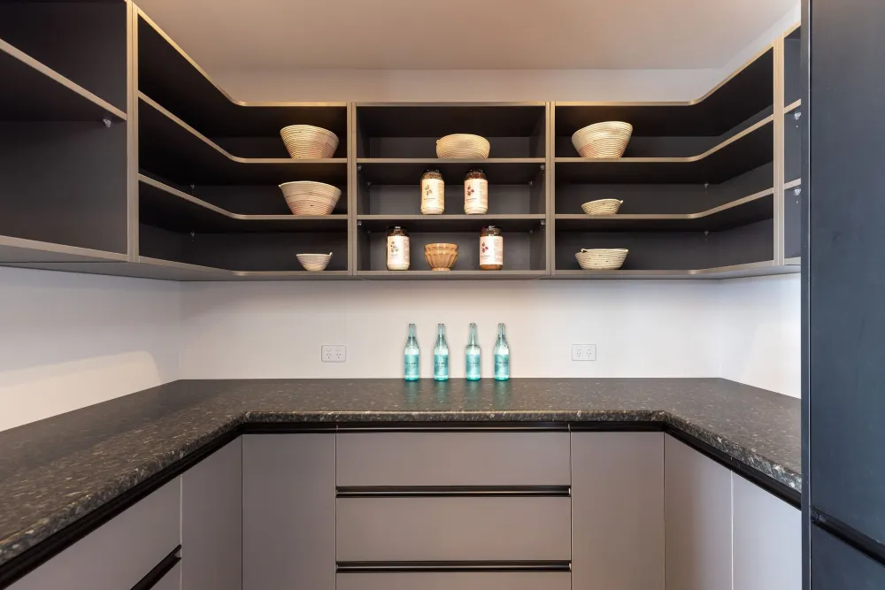 Bespoke built-in joinery and storage in a Passive Home, Tasman