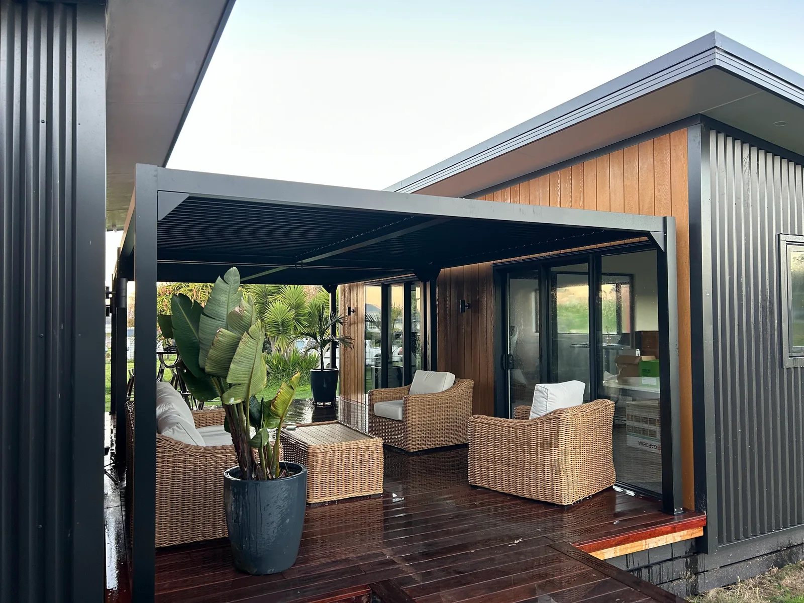 Ecotectural's workshop and office at Upper Moutere, Tasman