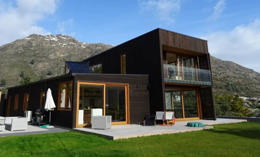 German-engineered Ecowindows joinery on a high-performance home