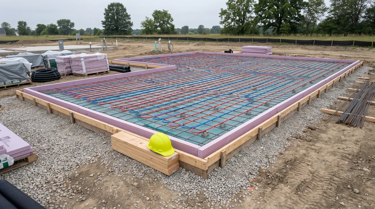 Insulated Concrete Slab and Waffle-Pod Foundations Explained. A Materials & High-Performance Systems guide from Ecotectural Home Builders, Nelson Tasman.