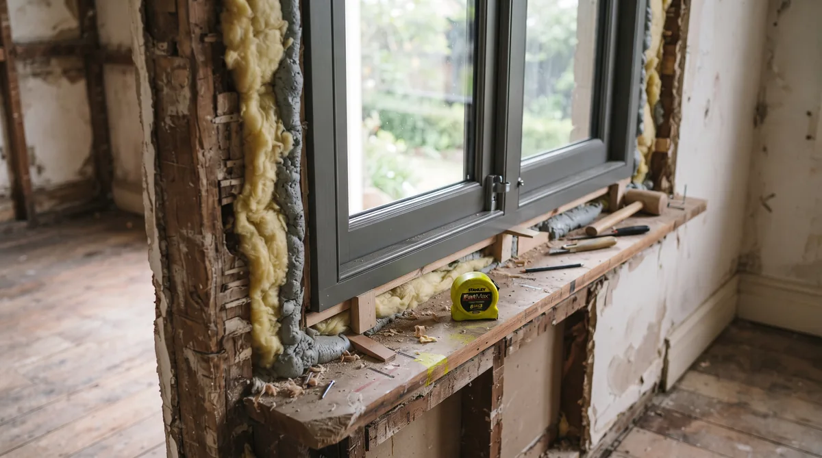 Retrofitting Insulation and Double Glazing to an Existing Home